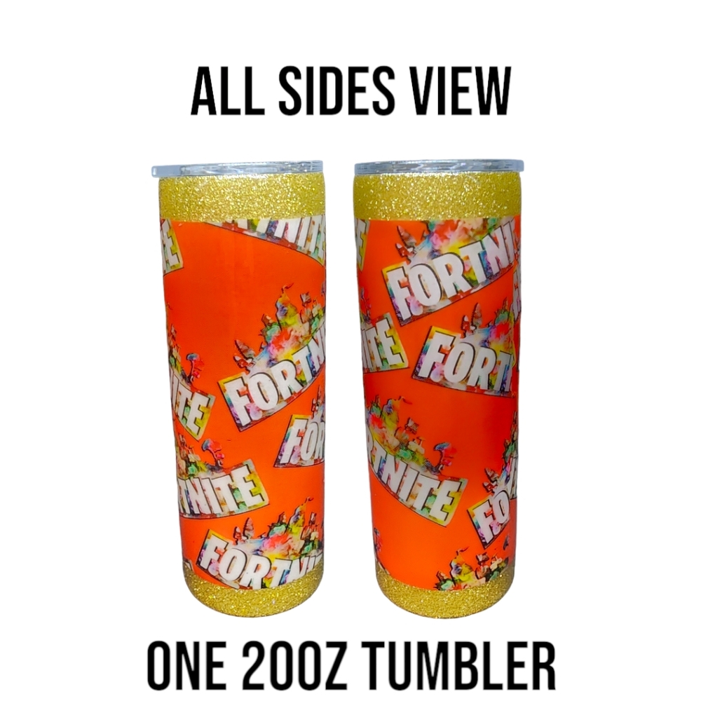 Fortnite/20oz Handcrafted Tumbler - Picture 3 of 3